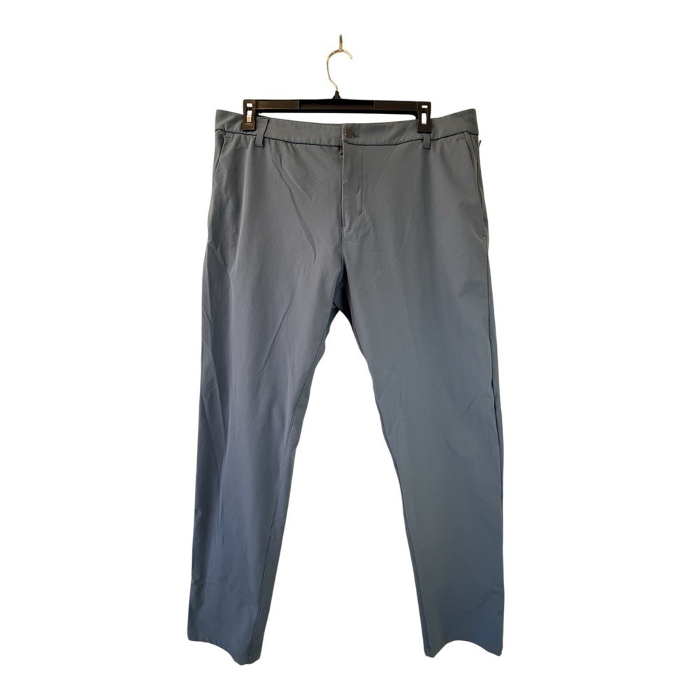 Lululemon Men's Commission Pants - 38 x 30 - Melanite (Steel Blue). Golf/ Casual